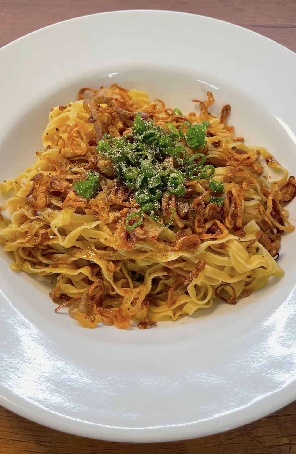 Shallot oil noodles