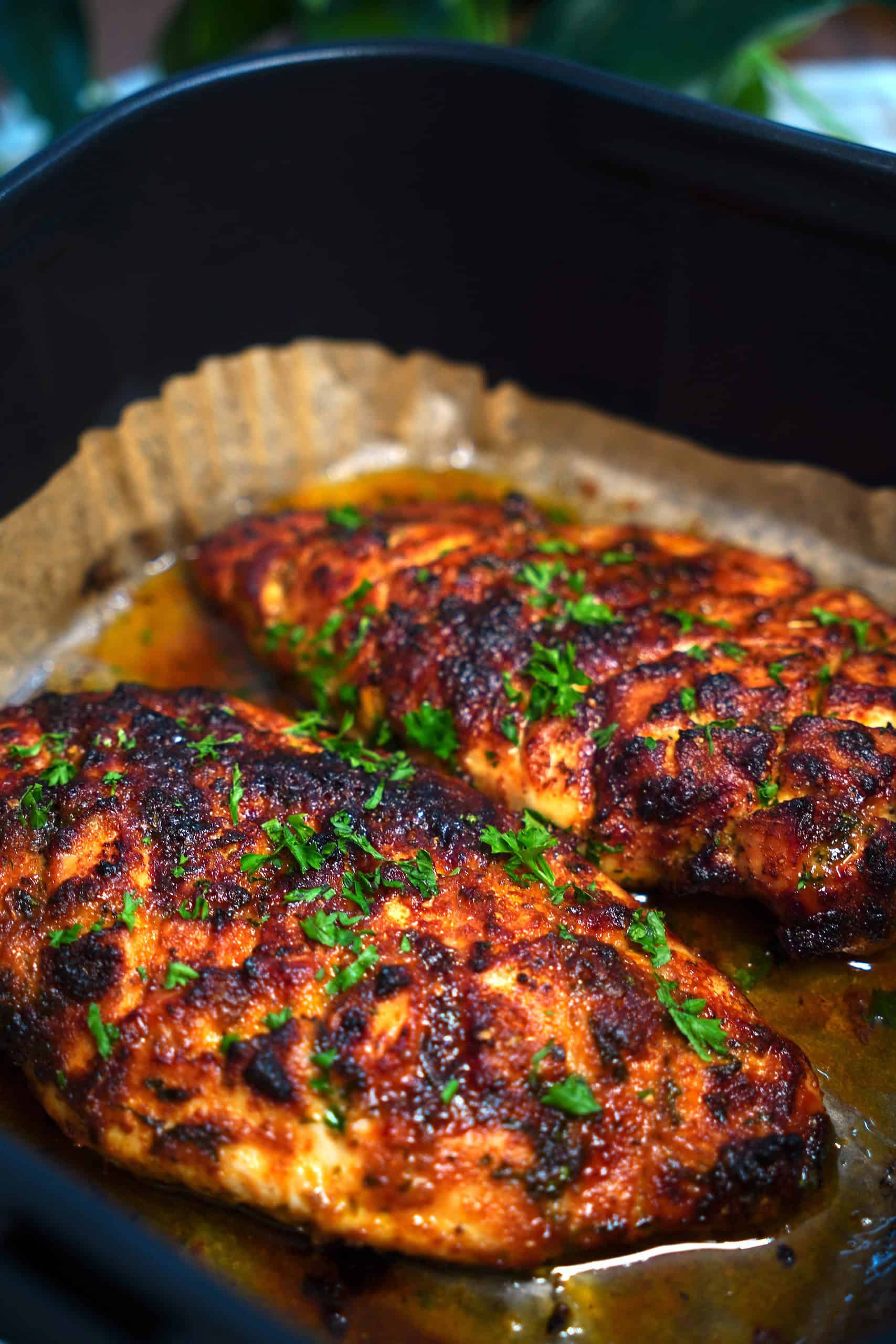 Air Fryer Garlic Butter Chicken