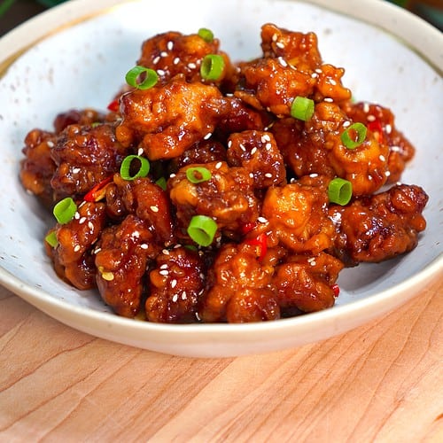 Honey Garlic Chicken Bites