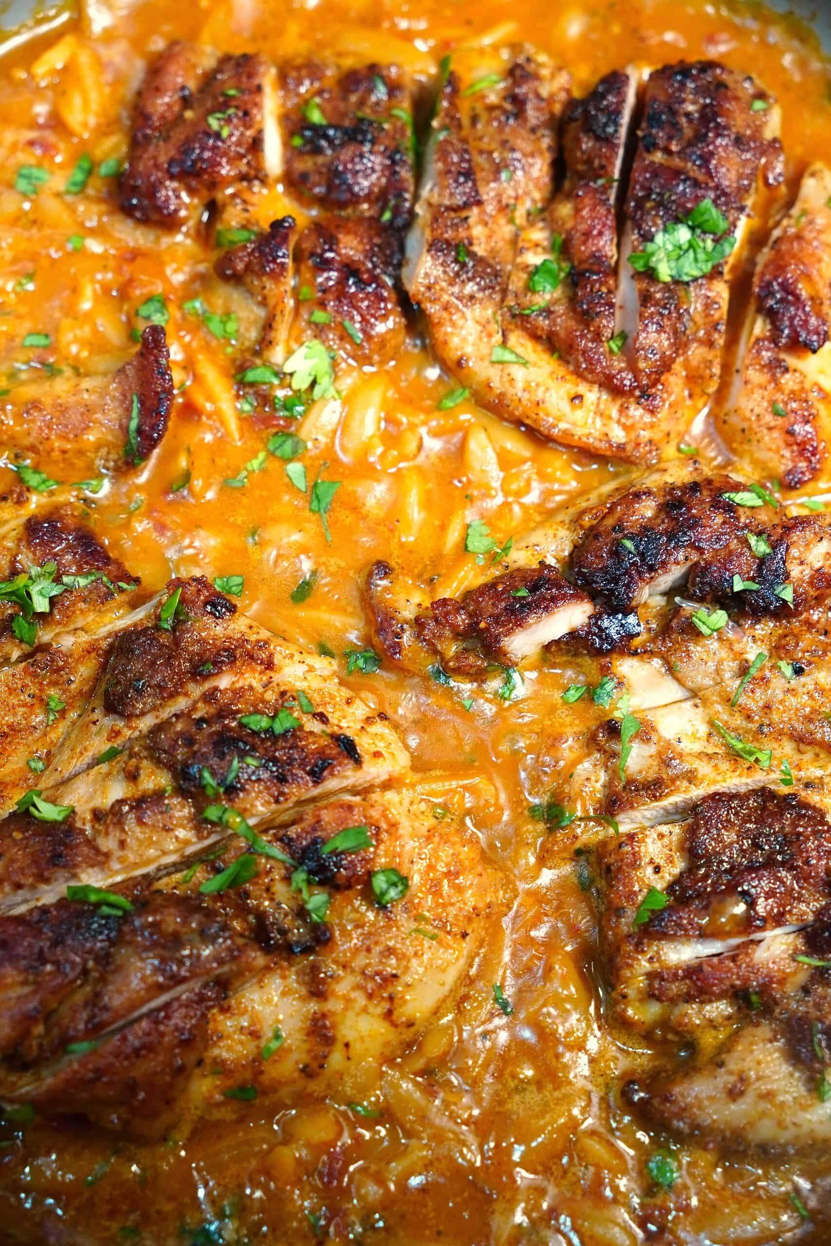 Marry Me Chicken Orzo