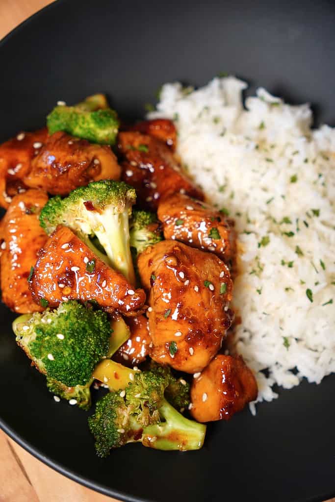 Chicken and Broccoli