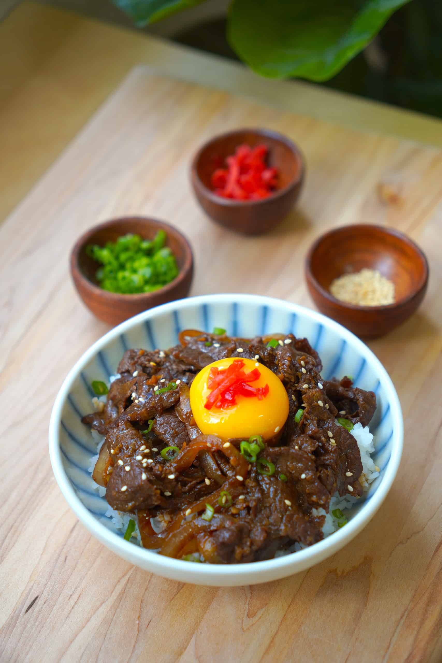 Gyudon Beef Bowl