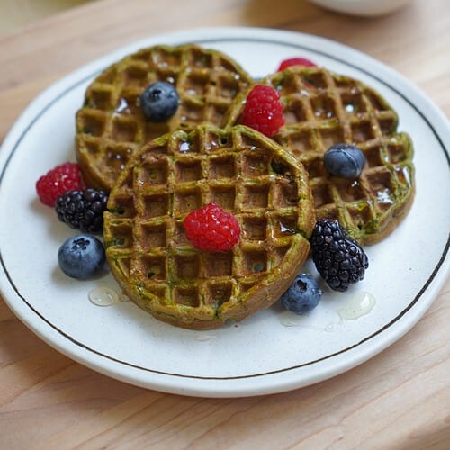 Matcha Waffles Syrup