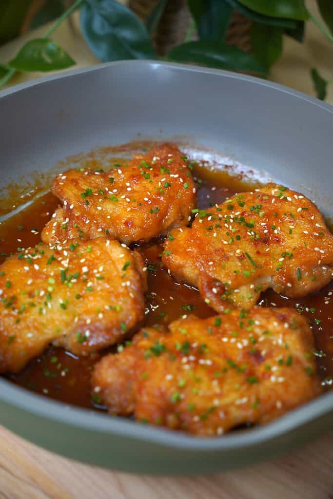 Sweet and sour chicken thighs 2