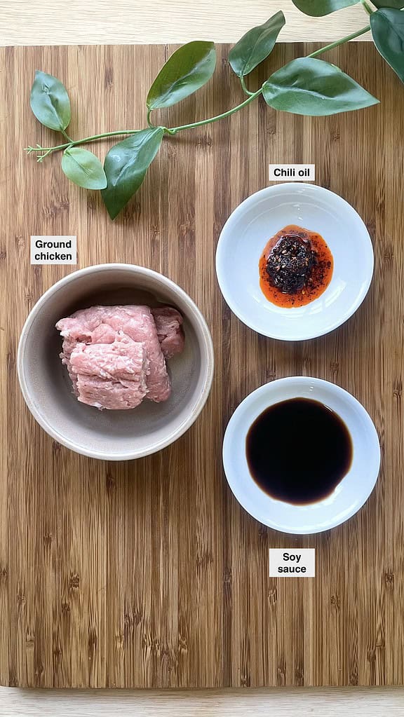 Creamy Ramen Noodles Soup Ingredients