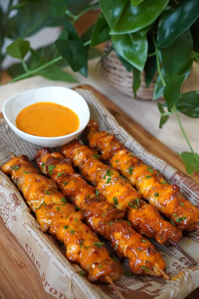 Bang Bang Chicken Skewers 2
