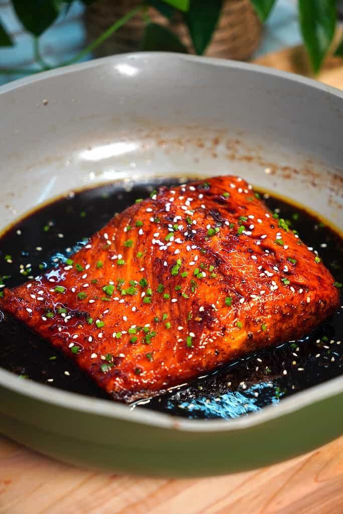Soy Honey Glazed Salmon
