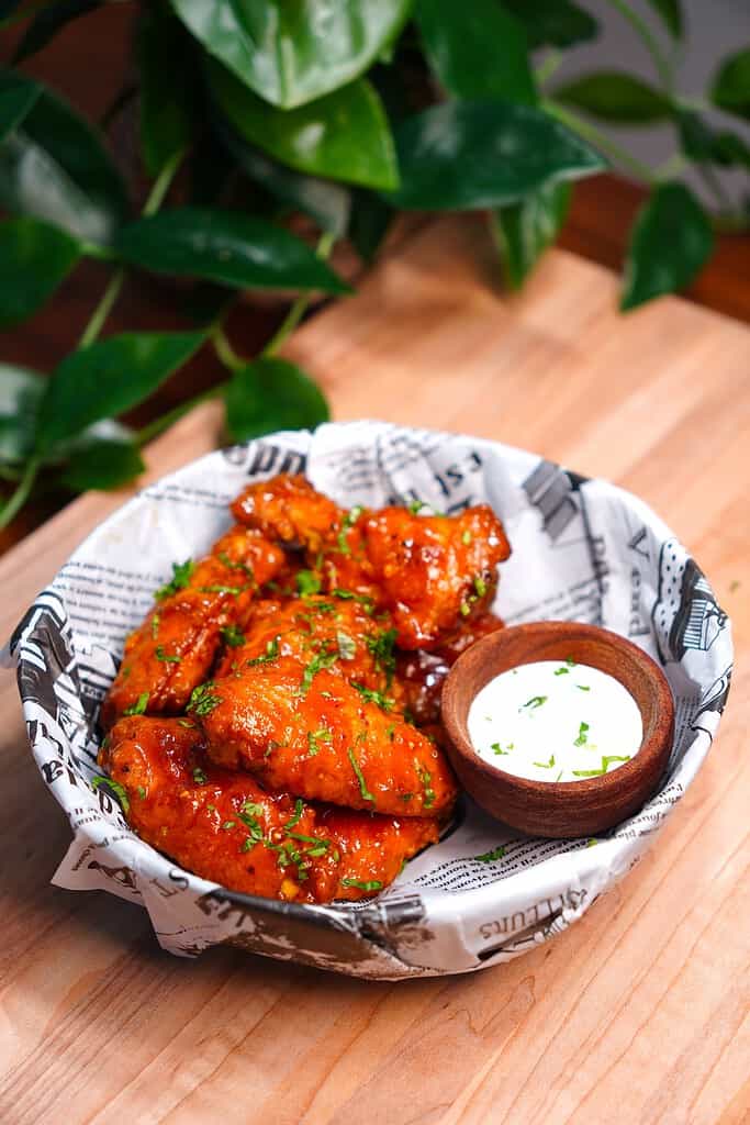 Honey BBQ Chicken Wings