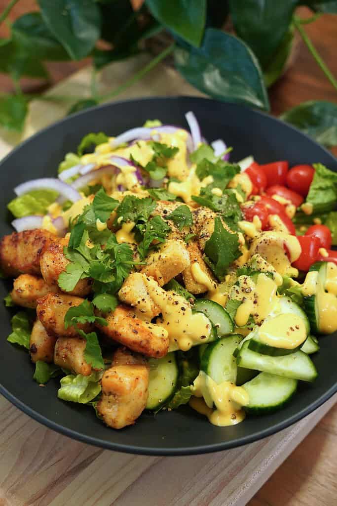 Bang Bang Chicken Salad