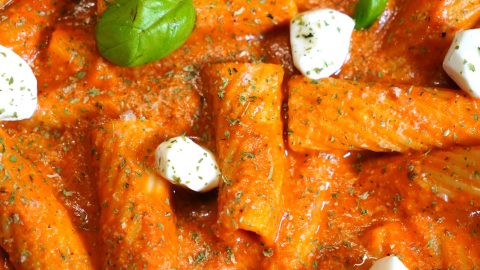 Creamy Rigatoni Pasta