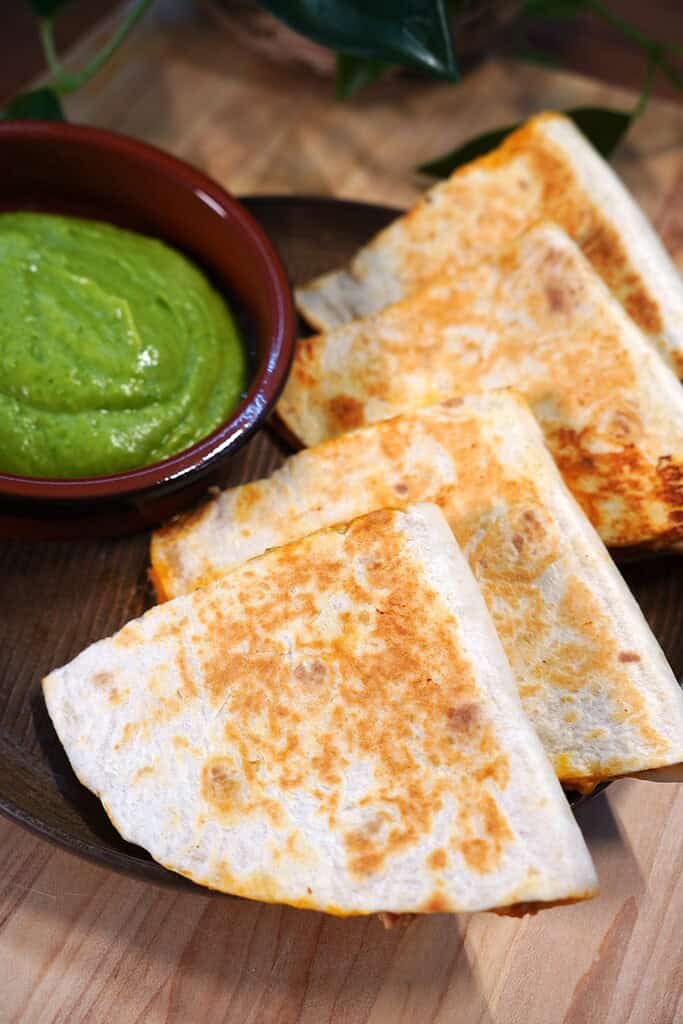Shredded Chicken Quesadilla