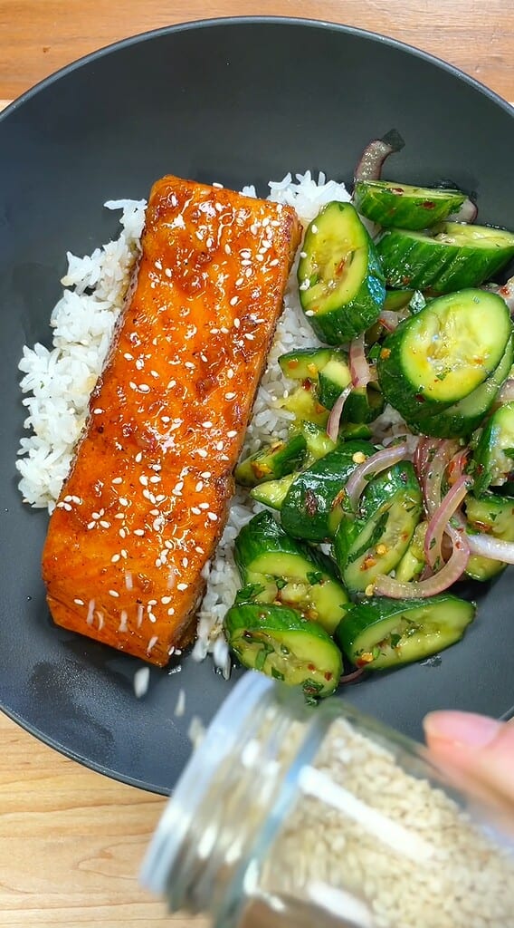 Crushed Cucumber Salad