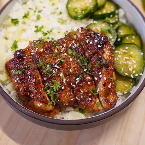 Sticky Ginger Garlic Chicken