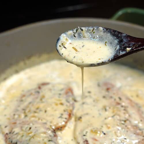 White Cream Sauce For Chicken